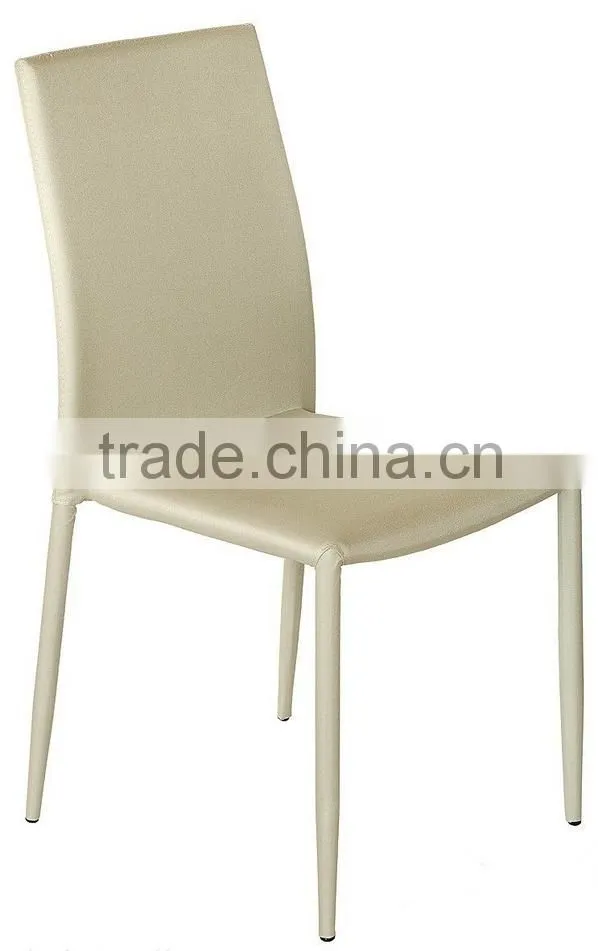 DC-2504 Cheap New Modern PU leather or PVC Dining Chair for dining room