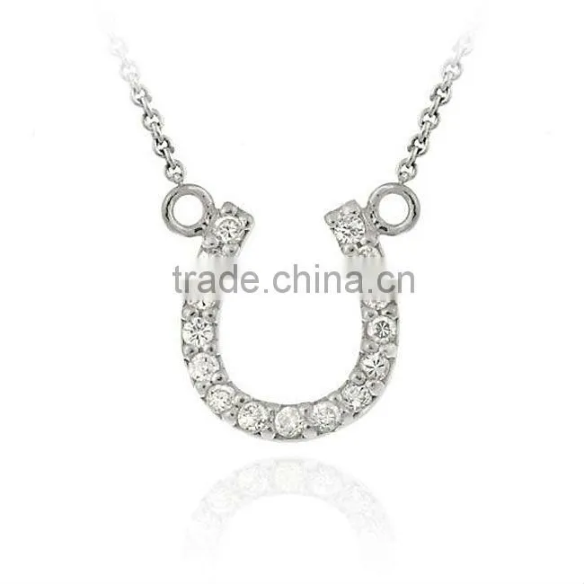 2013 Latest Design Horse Shoe Necklace in Necklaces