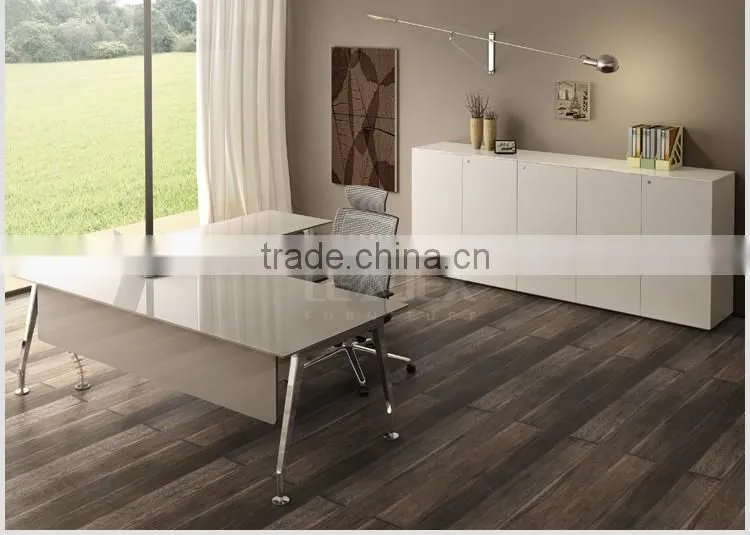 Customized modern high end L-shape executive office furniture