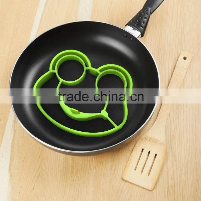 Food grade silicone mould for egg cartoon shaped silicone egg fried mold