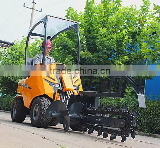 China HYSOON HY200 articulated mini wheel loader