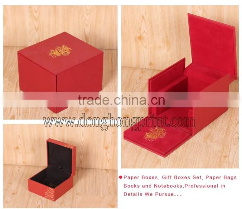 Small decorative matte cardboard box for jewelry