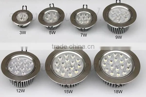 3W LED Lighting LED Ceiling Lights 2014 New Products CE C-TICK RoHS Approved