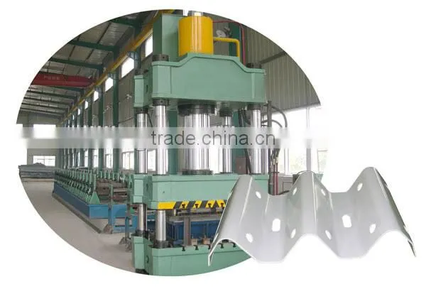 Freeway guardrail forming machine /2-wave and 3-wave highway guardrail forming machine