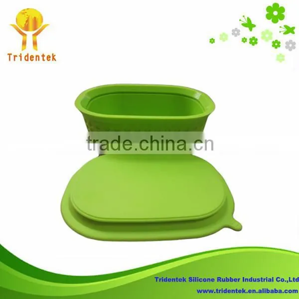 2014 New Design Keep Food Warmer Silicone Storage Box With Lid