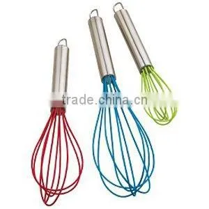 Promotion Colorful Novelty Silicone Egg Whisk