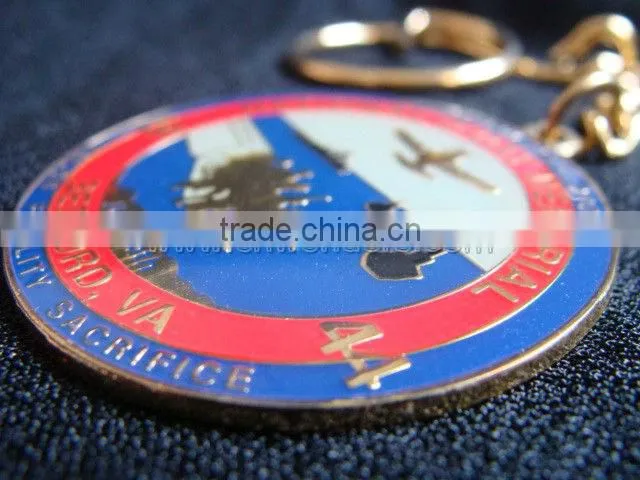 Hot selling fashion keychain clip metal