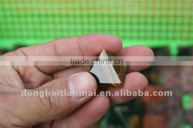 Tiger eye Rare Natural QUARTZ Crystal HEALING Pyramid , Gift