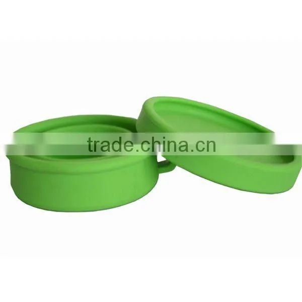 Folding Design Creative Disposable Tea Cups And Saucer Food Grade Silicone With FDA&LFGB Approval China