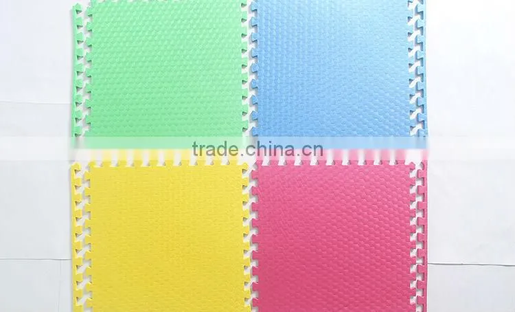 EVA karate sports plain mat leaf texture