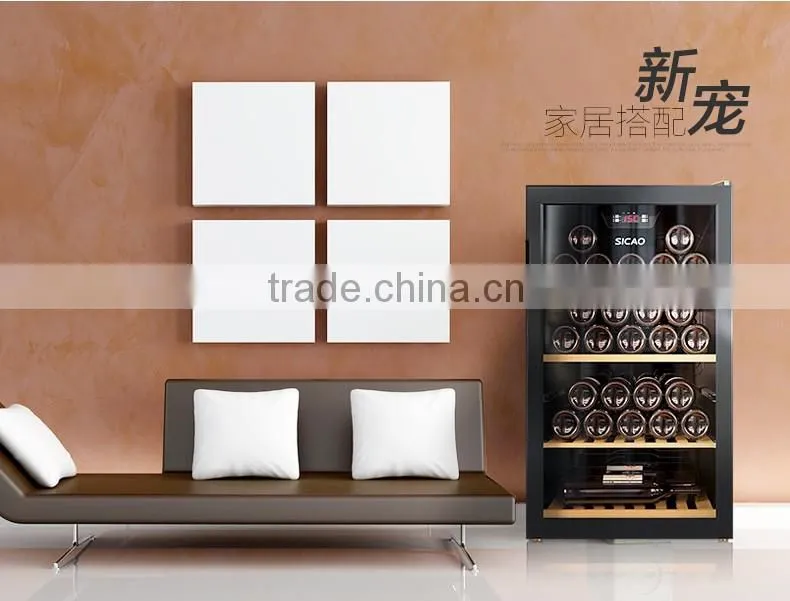 Sicao Free Standing Compressor Big Capacity Wine Cooler 380Liters 146 Bottles