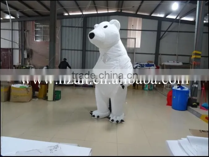 Funny Inflatable Costume Advertising Inflatable Polar Bear Costume