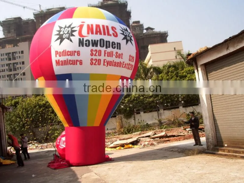 Advertising Yellow Outdoor Inflatable Balloon