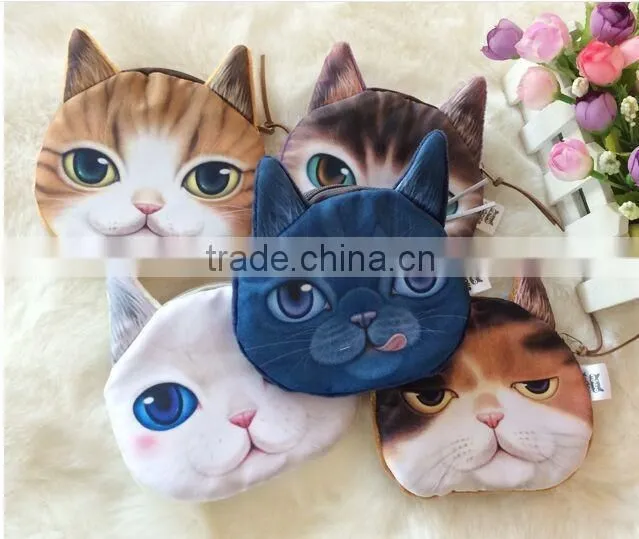 Aimigou wholesale animal shape cat face single-shoulder bag & haversack