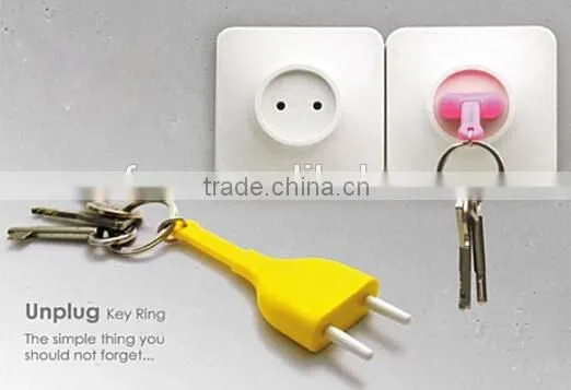 Wall mount key holder / plastic key rack / wall mount keychain