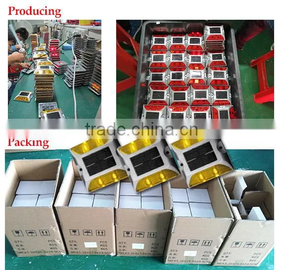 High brightness solar Aluminous cat eye led road stud