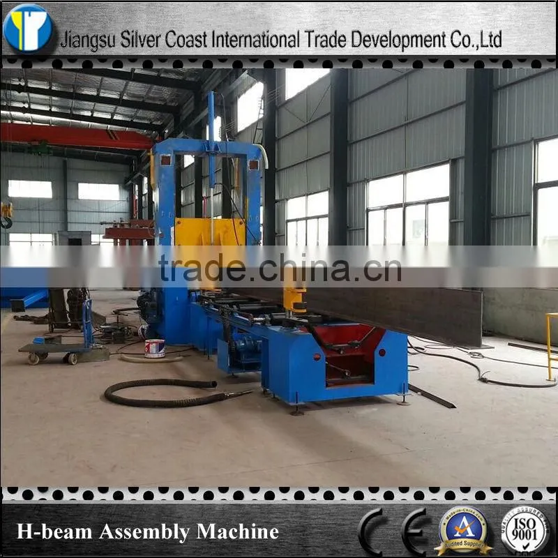 H-beam automatic assembly machine with spot welding machine