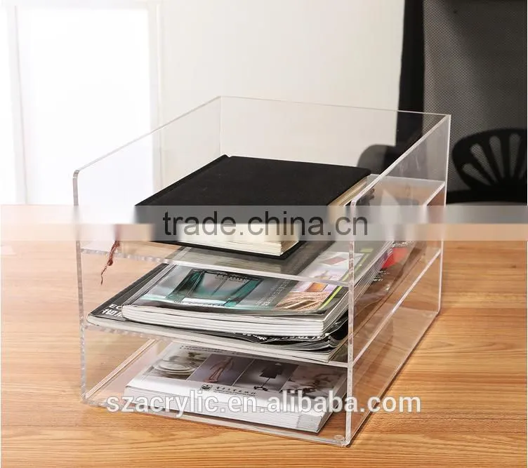 3 tier document tray file tray