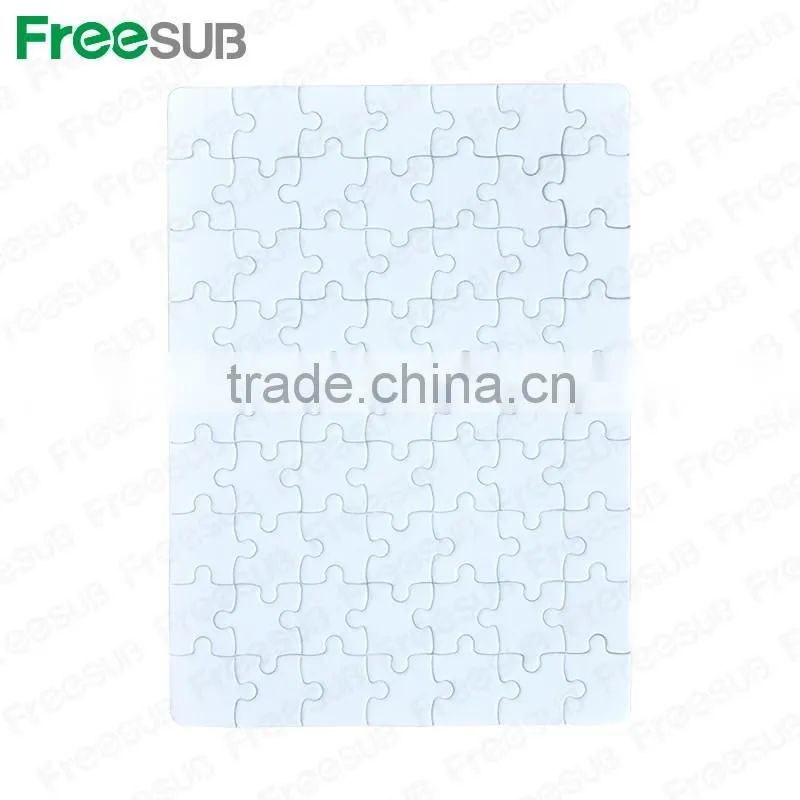 Wholesale 26pcs custom blank sublimation puzzle made in China