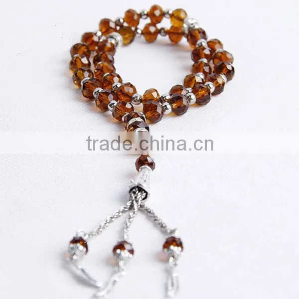 crystal bead prayer muslim rosary