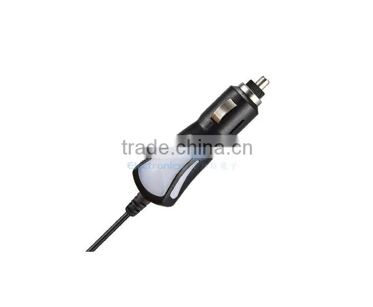 Factory direct sale micro usb Car Charger with Cable for iPhone iPad