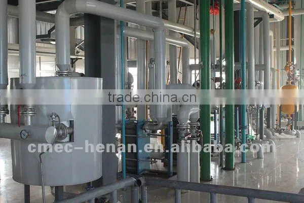 2012 Best sell 50-1000 TPD edible oil refinery plant