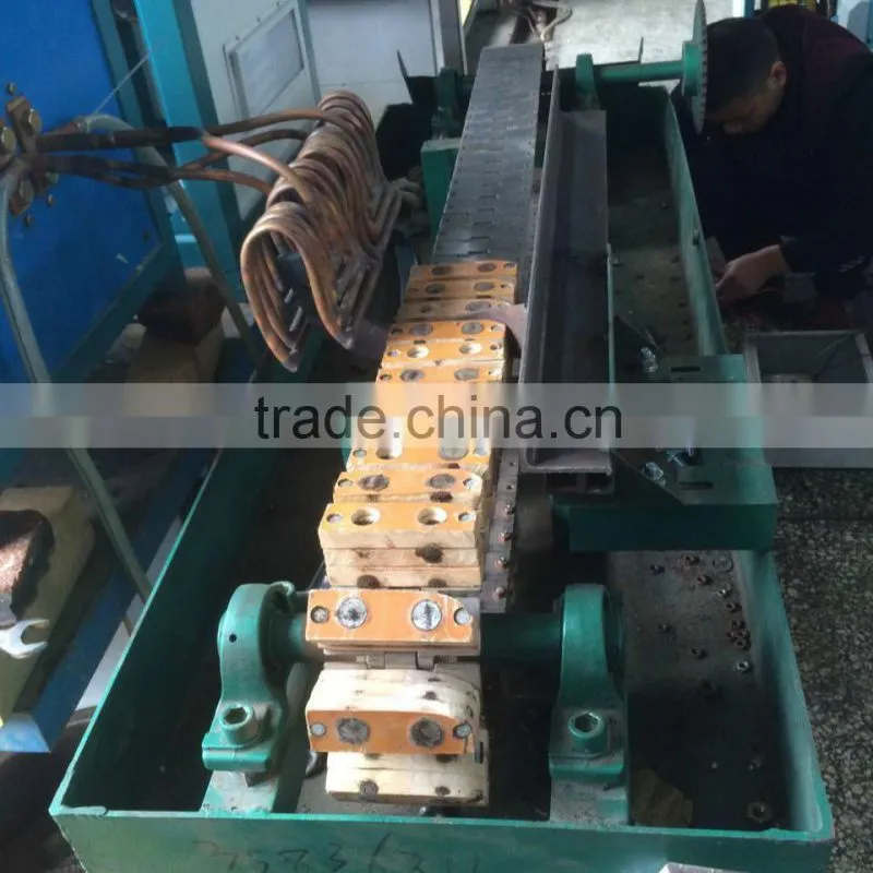 High frequency induction annealing machine for plow knife