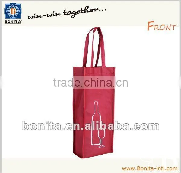 Promotion non woven wine bottle bag,gift bag,bottle pouch