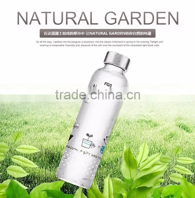 Fancy Custom Made Aspirator Unbreakable Custom Fancy Tequila Fruit Infuser Glass Bottle Water Private Label