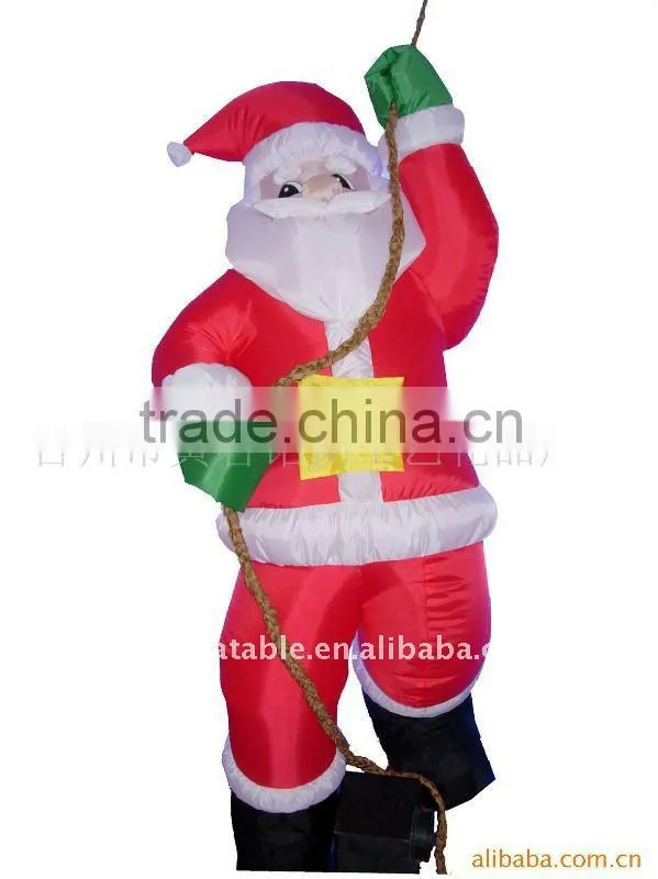 inflatable christmas santa