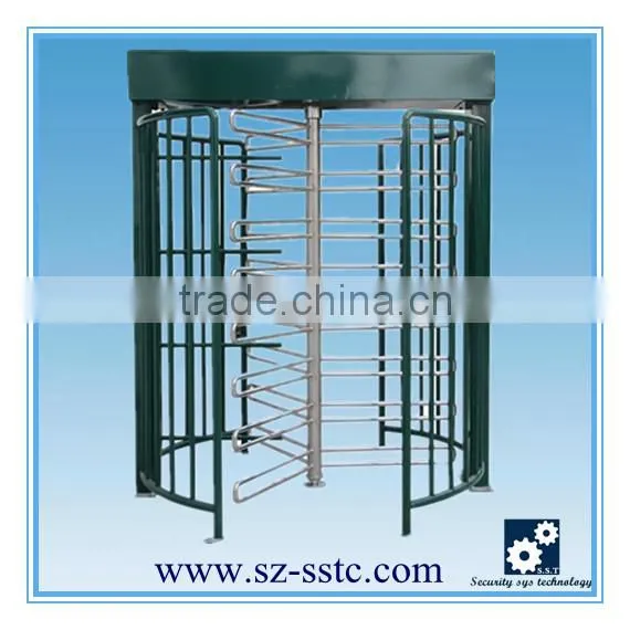 biometric attendance system security/ access control full height turnstile