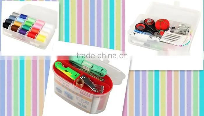 Wood fabric hotel mini sewing kit
