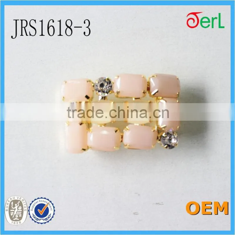 crystal decorative bikini buckle jewelry swimwear buckle