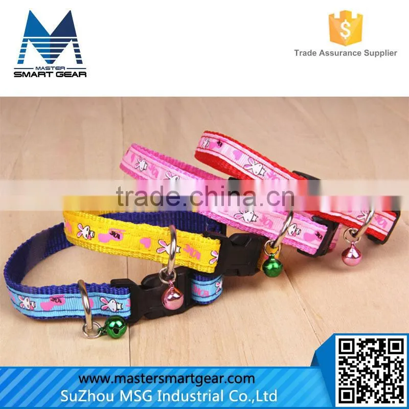 Handmade Embroidered Pet Collars Soft Comfortable Pet Collar PT40