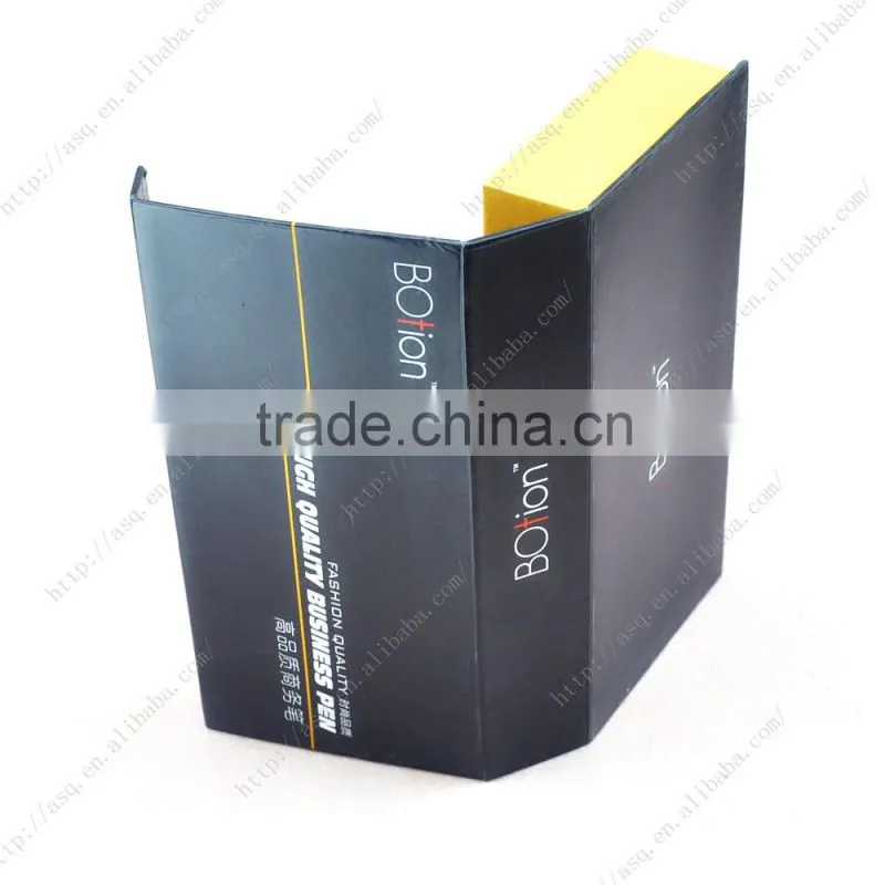 high quality bussiness pen packaging box with magnet closure