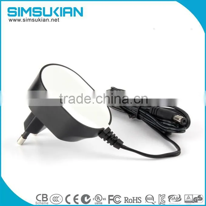 UK Wall Mount Plug AC Power Adapter 6V 500mA