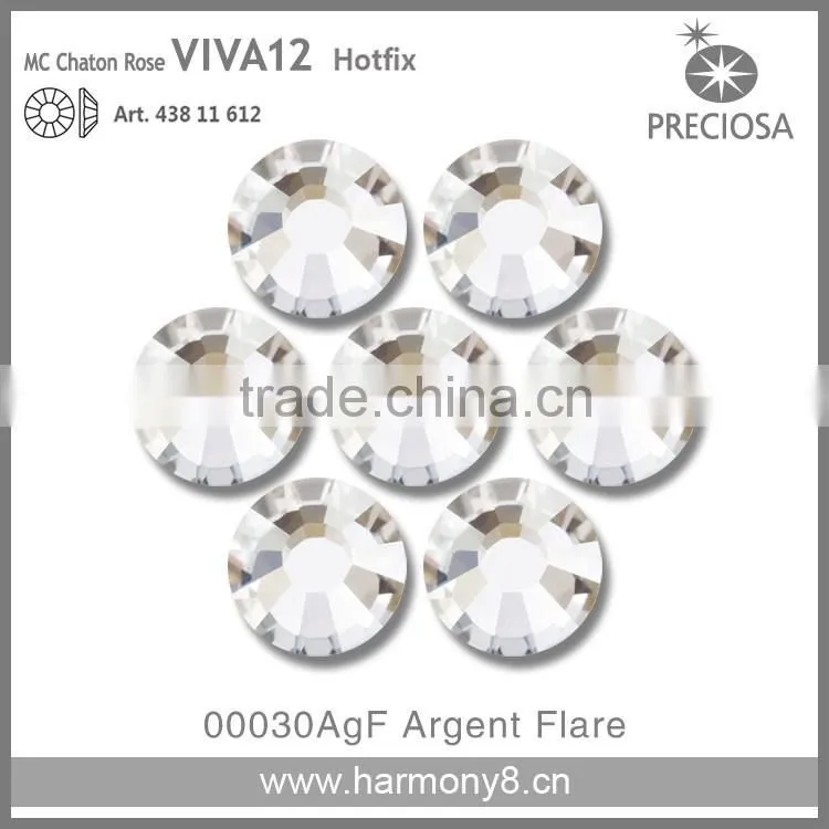 PRECIOSA Flat Back Hot Fix Rhinestones,MC Chaton Rose VIVA12