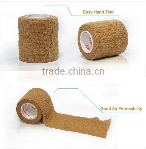 NEW Colorful Non-woven Cohesive Bandage (Latex Free or Tatex)