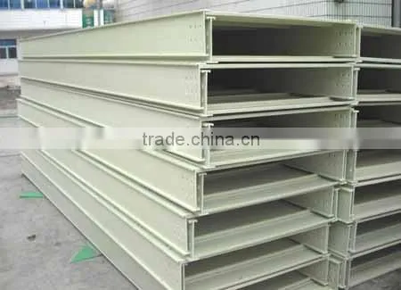 with or without cover FRP ladder type cable tray / ladder type cable bridge
