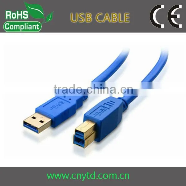 High performance usb 3.0 printer cable male to male