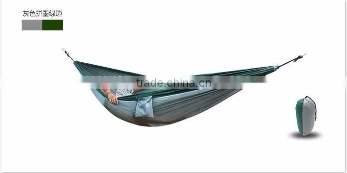 Portable Outdoor Swing Fabric Camping Hanging Hammock Parachute Bed parachute nylon hammock