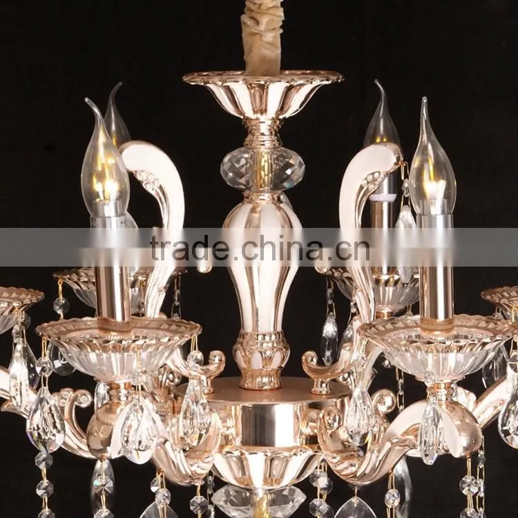 commercial galss table wedding chandelier lighting