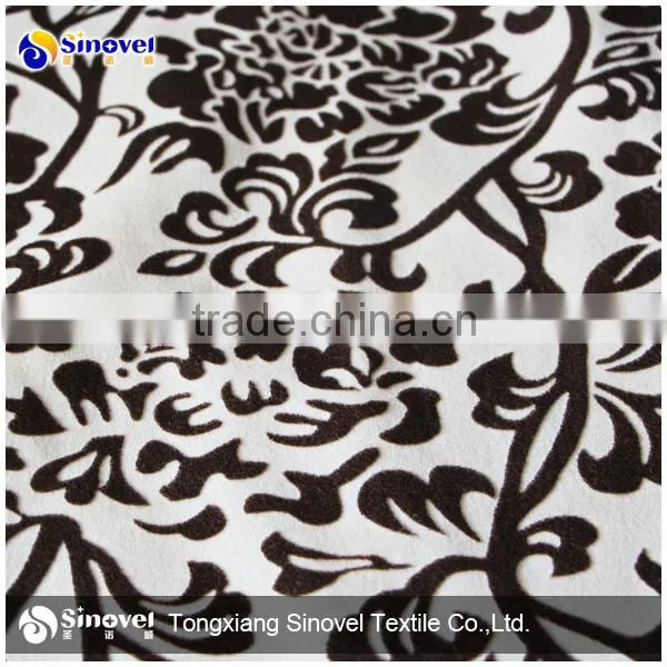 100%polyester burnout fabric/1MM ef velboa/upholstery