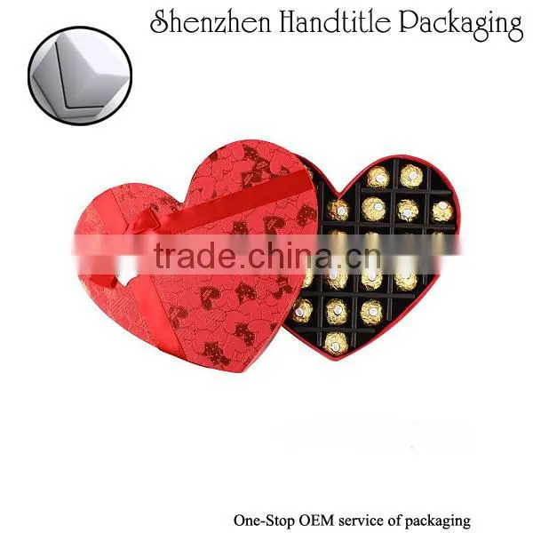 OEM elegant chocolate packaging box