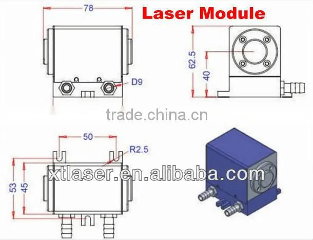 UV Laser Marking device YAG laser marker