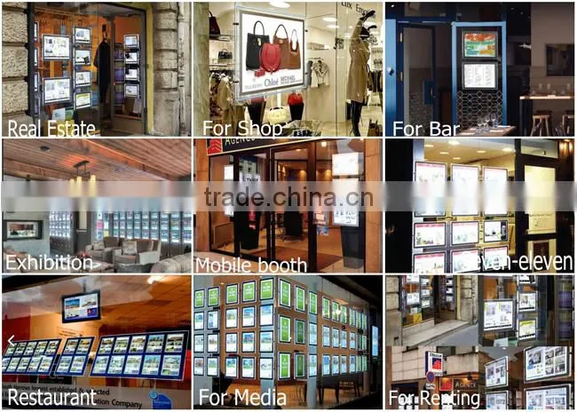 Cable Display System A3 A4 Acrylic Pocket Great For Real Estate Windows