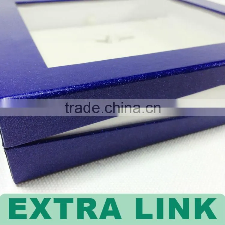 Paper Gift Box With Clear Pvc Window Box For Bottle Packing