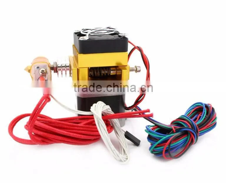 MK9 Extruder 12v 0.4mm Nozzle 100K Thermistor Extruder MK9 aluminium For 1.75mm Filamnet 3D Printer