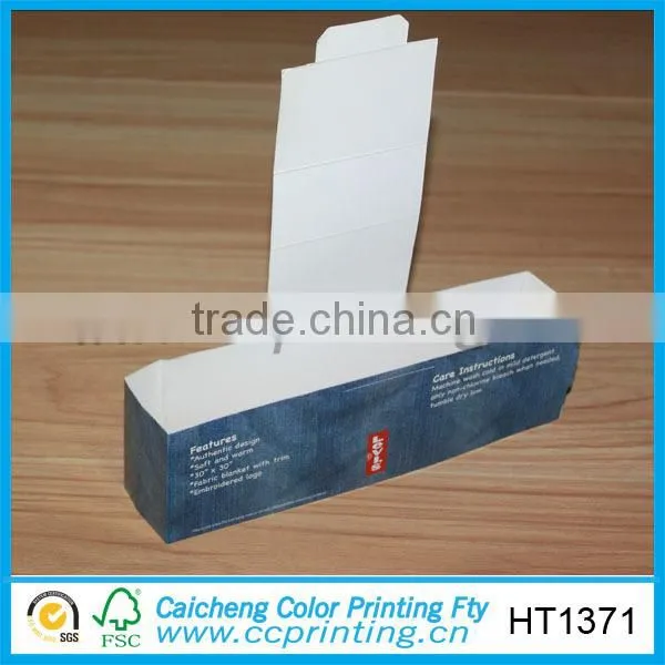 color printing glossy finish thick paper door hanger paper tag paper card