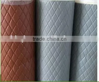 big and small lattice car mat material